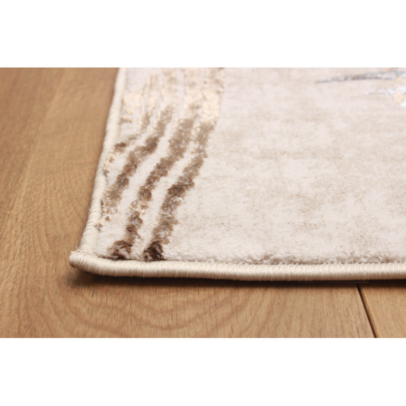 Goulart Ivory Rug, Rectangle 5' x 8'