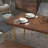 Light luxury solid wood dining table-1462481318