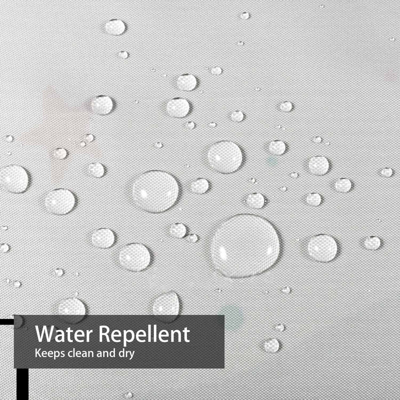 Rideau de douche imperméable à l'eau avec 12 crochets SeaDoodle, L 72 po x l 84 po
