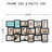 18 Opening Mixed Layout Collage Frame, Black Finish-1835111433