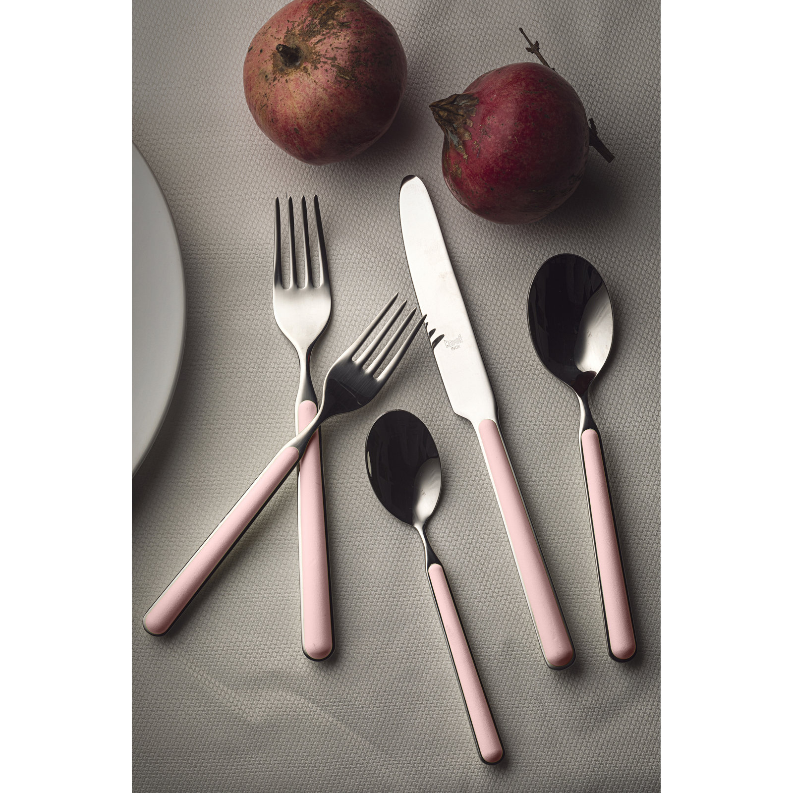 Fantasia Flatware Set - Service for 1, Pale Rose