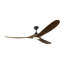 Visual Comfort Fan Maverick Smart 70 LED Indoor Ceiling Fan with Threaded Downrod, Natural Honey blades and Handheld Remote-1029943478-1029943479