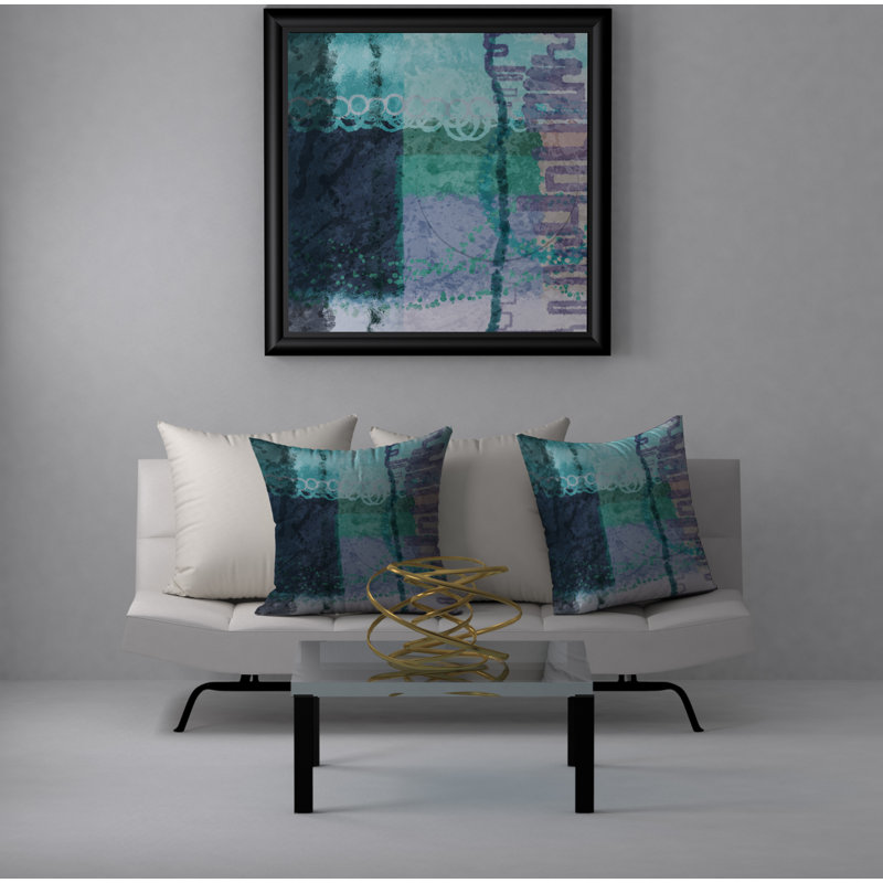  Housse de coussin carré et insert, 18" x 18"