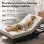 Base de lit réglable avec tête de massage et pied incliné, télécommande sans fil pour très grand lit, deux types de ports USB: Type-A et Type-C, veilleuse à DEL, 4 pieds réglables en hauteur Assemblage facile-2060588510