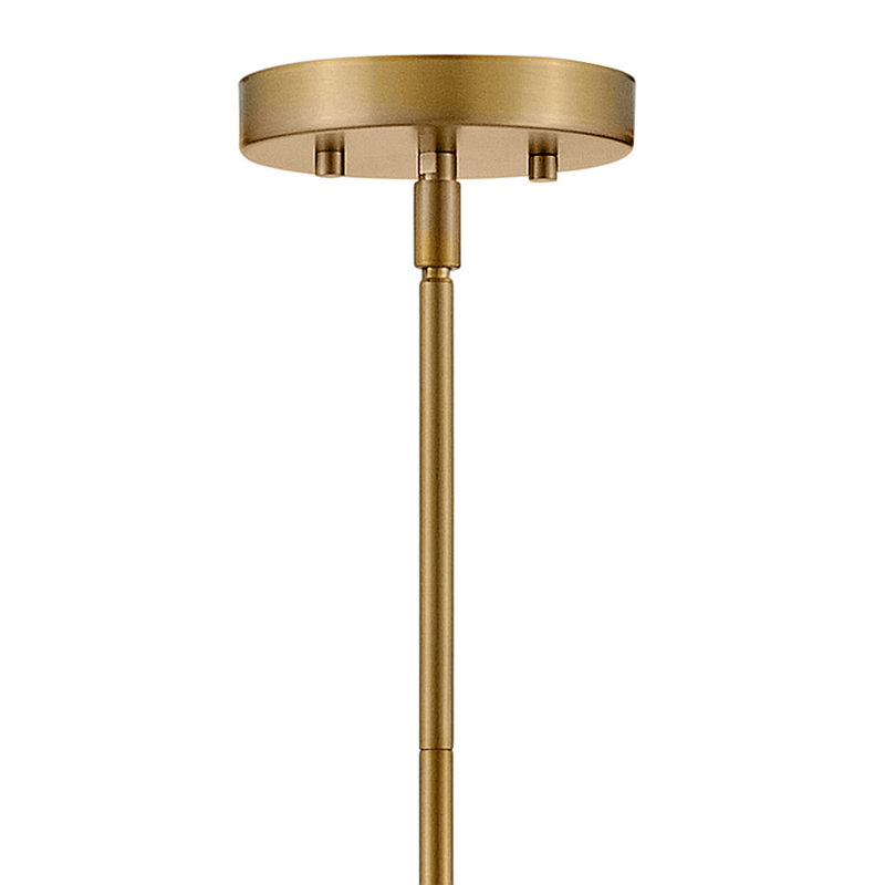 Christelle 5 - Light Dimmable Classic / Traditional Chandelier, Lacquered Brass