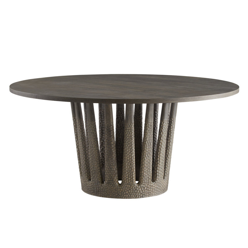 Gilman Outdoor Round Teak Dining Table