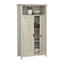 Armoire de rangement, finition brune