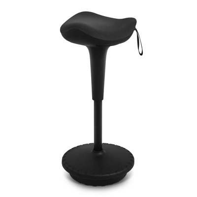 Adjustable Height Ergonomic Industrial Stool with Footrest