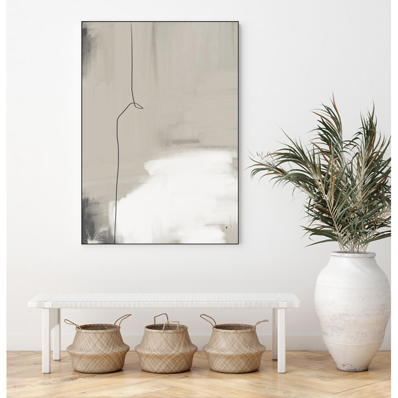 Clouds In The Sky' Framed Canvas
