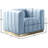 Tyneside Upholstered Armchair-1594224175