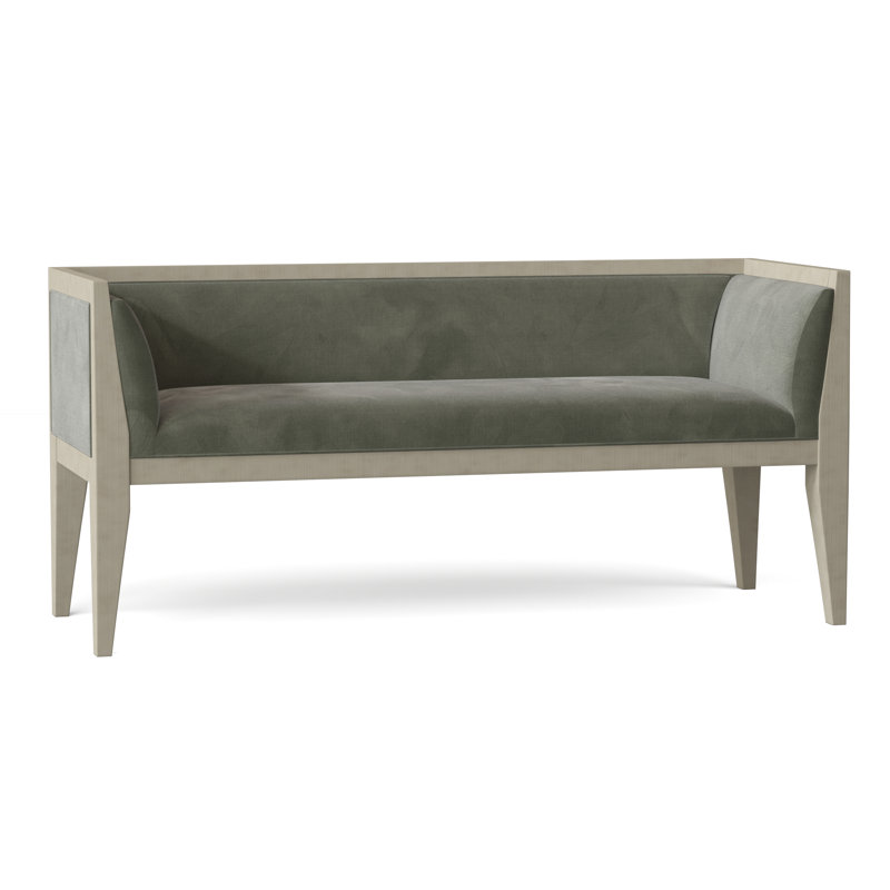 Jena Upholstered Bench, 9953 Willow, Walnut
