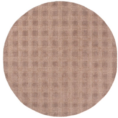 Hand-Loomed Plaid Performance Rug