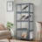 Acrylic Display Cabinet With Flip Up Door, Curio Cabinet Collection Display Case Showcase Bookcase-86793247