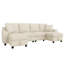4 Seater Chenille Sofa-728339510