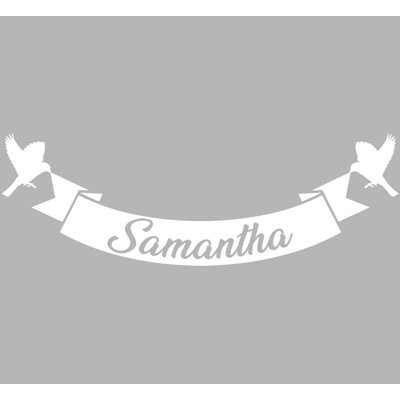 Text & Numbers Wall Decal