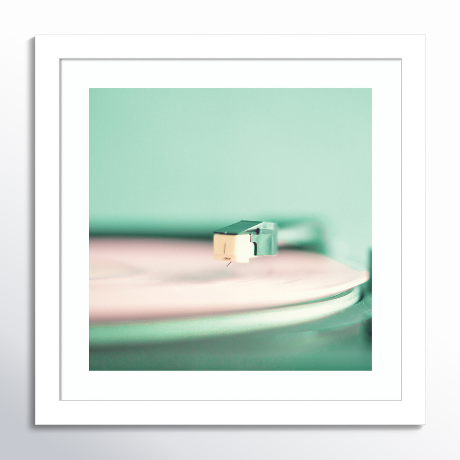 Analogue by Caroline Mint, White, 12.25" H x 12.25" W x 0.88" D