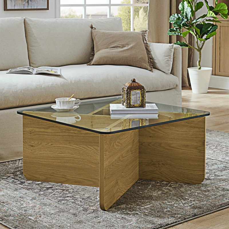 Table basse carrée