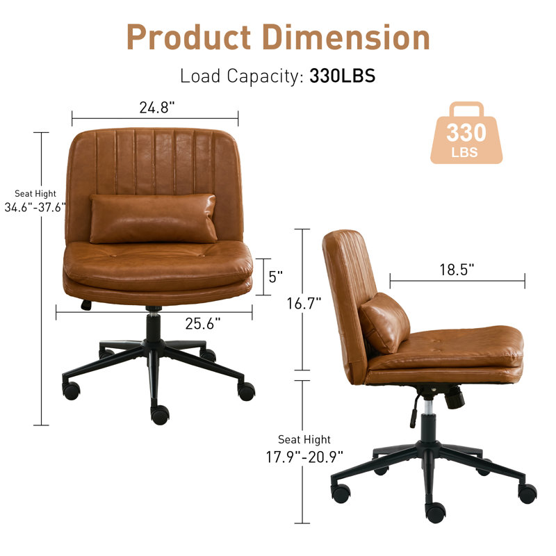 Task Chair, Brown