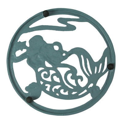 Metal Round 3 Piece Trivet Set