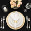 Plat de service en plastique 13 po - doré-1732536632