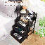 Night Stand Set 2, Led Nightstand With Charging Station, End Tables With Storage Shelf, Bed Side Table With 3 Fabric Drawers For Bedroom, Small Spaces-1819226003