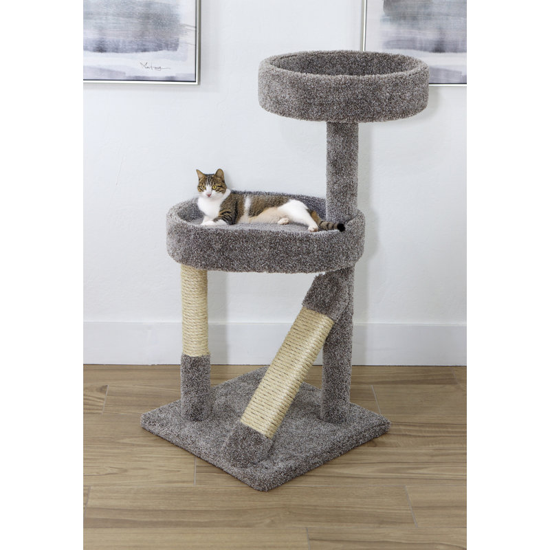 Arbre à chat avec sisal et perchoirs New Cat Condos 41 po New Cat Condos