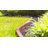4ft. Red SmartLoc Scallop Rubber Landscape Lawn Edging