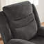 Fauteuil inclinable électrique surdimensionné en chenille avec dossier épais et accoudoirs larges pour le salon (ensemble de 2)-91781870