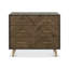 Ajaypal 100cm W 3 - Drawer Chest of Drawers
