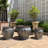 Copper Top Pot Belly Urn Planters