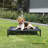 PETMAKER Replacement Elevated Dog Bed Cover, Blue-86633906