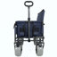 Chariot pliant 3 en 1 avec siège de banc - capacité de 500 lb, pneus de plage de 9 po x 4 po pour le camping et la plage-123263007