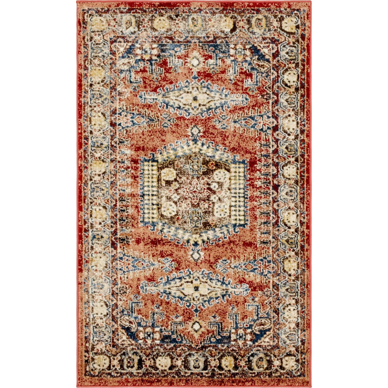Tapis traditionnel Ulla couleur Bistre, Rectangle 2 pi 2 po x 3 pi