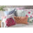 Floral Cotton Reversible Throw Pillow-19056527