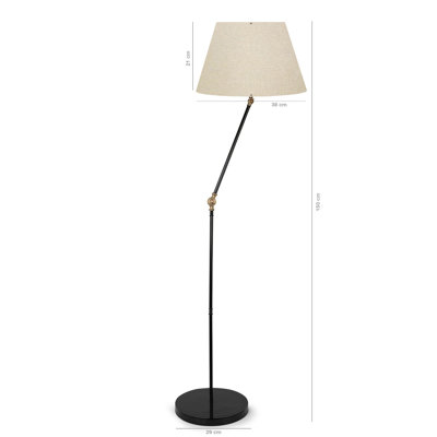 Lampe de lecture sur pied 59 "