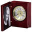 Portrait Book Table Clock
