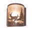 1 - Light Flush Mounted Sconce