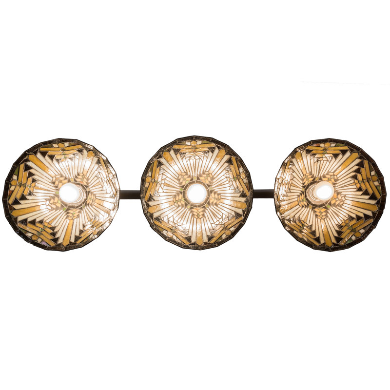 47" Long Nuevo Mission 3 Light Island Pendant