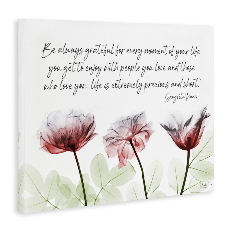 Art mural sur toile Precious Faith Quote par Albert Koetsier, H 36 po x l 48 po