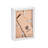 Nicola Spring - 3D Box Photo Frame - 4" x 6" - White
