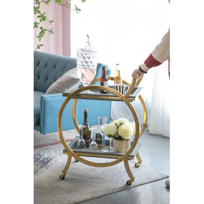 Metal Bar Cart