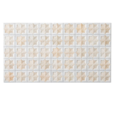 Citadelle 12,2 po X 22 po Carrelage mural en porcelaine grand format mat et brillant (paquet de 13,03 pieds carrés) - paquet de 7