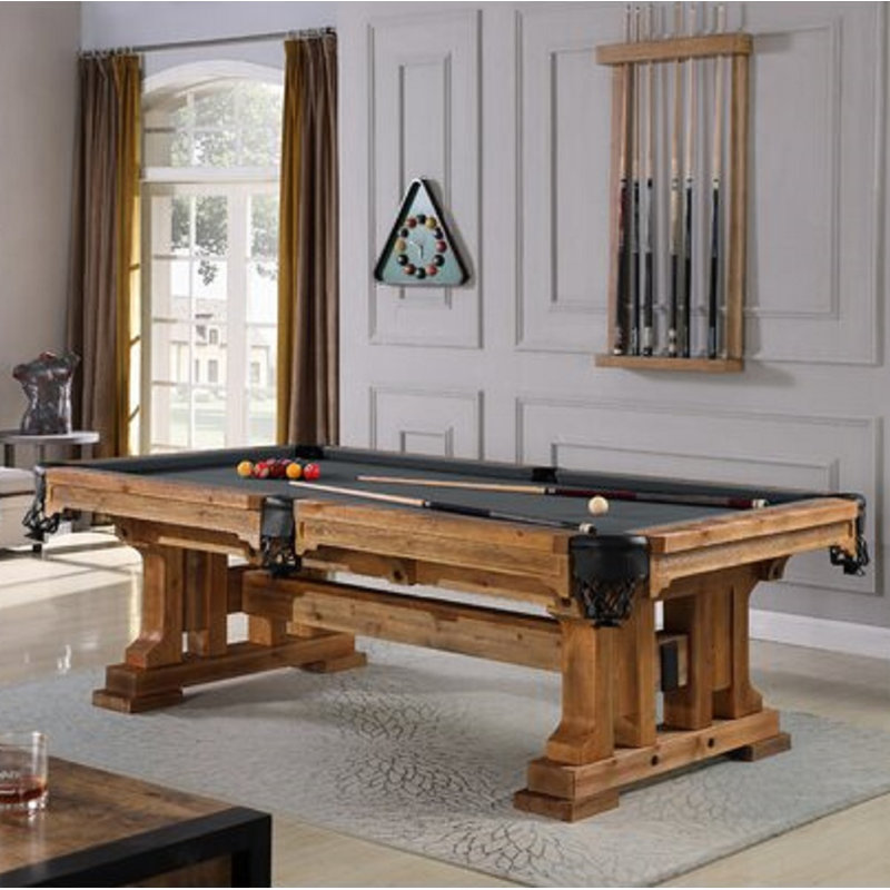 Colorado Slate Pool Table with Professional Installation Included, Charcoal, 7', No