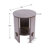 Side Table With Storage Shelf-125780437