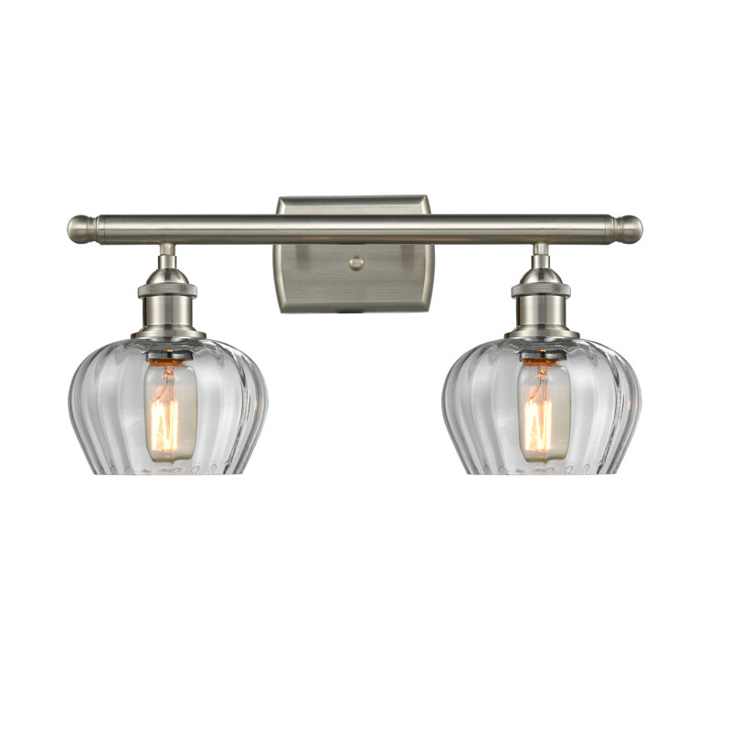 Calton 2 - Light Dimmable Vanity Light, Brushed Satin Nickel