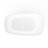 51-Inch Freestanding Solid Surface Deep Soaking Bathroom Bathtub With Seat