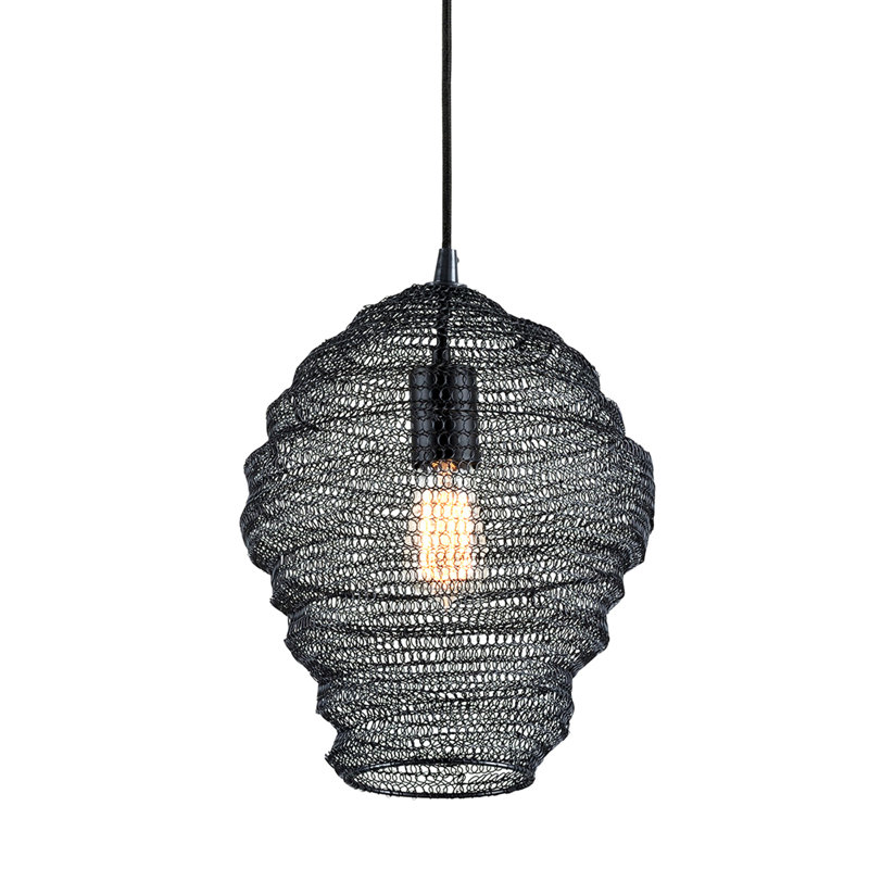 Luminaire suspendu géométrique 1 lumière Wabi Sabi
