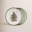 Assiettes à dîner arbre de Noël 10,5 po Spode