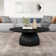 Black Round Coffee Table