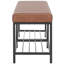 Banc de rangement en similicuir Dyer-277630096